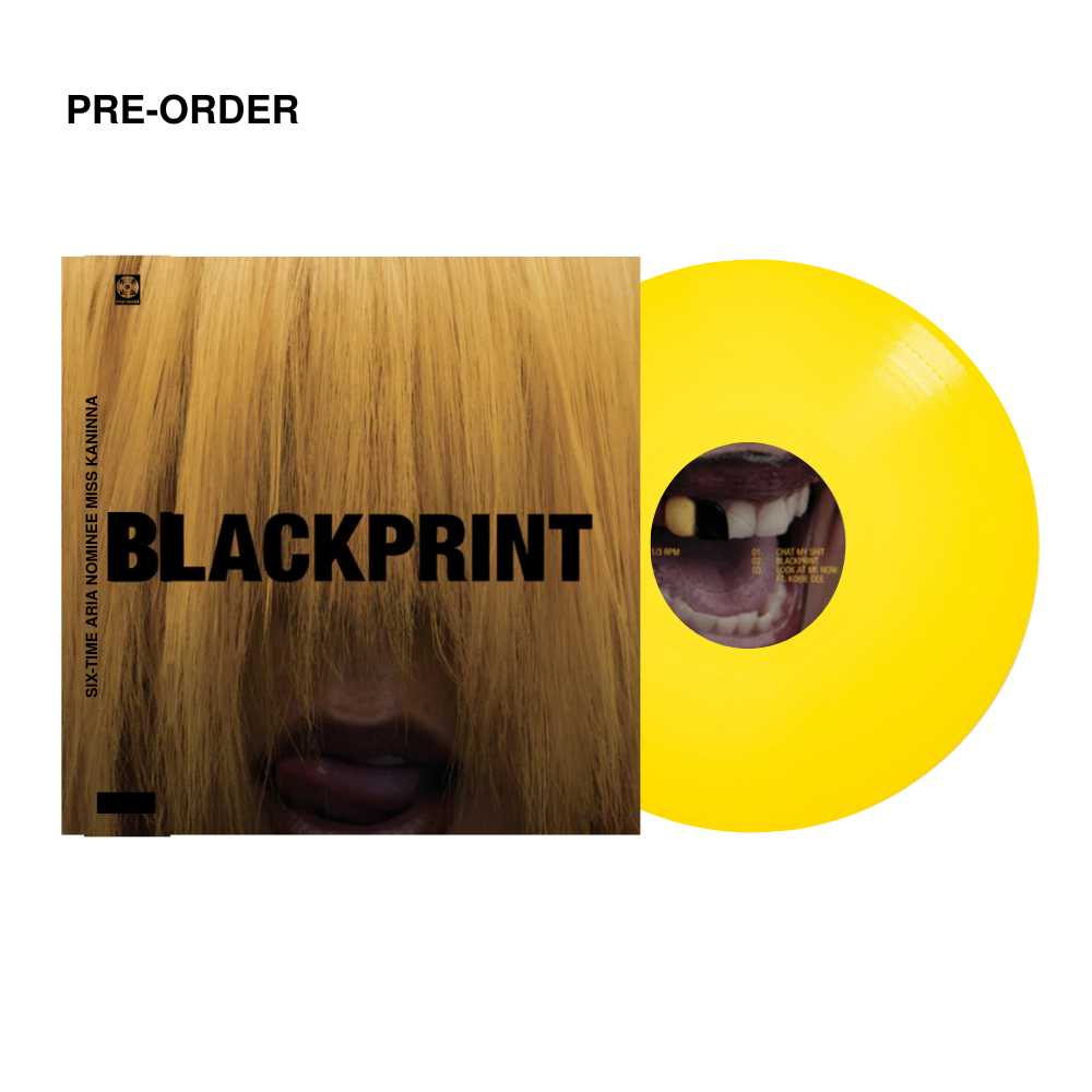 MISS KANINNA - BLACKPRINT - WORLD EXCLUSIVE YELLOW VINYL LP