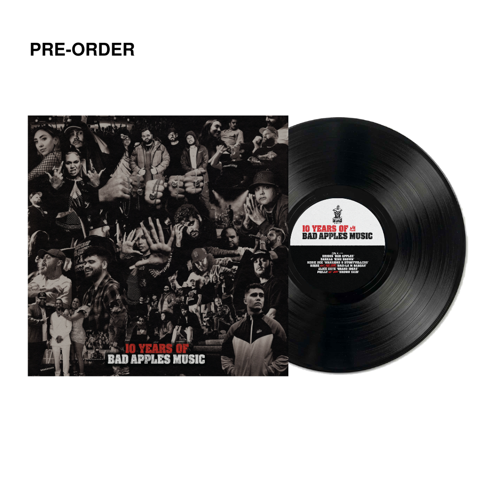 BAD APPLES - 10 YEARS OF BAD APPLES MUSIC - 5 vinyl lp BUNDLE