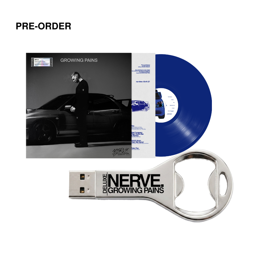NERVE - GROWING PAINS - VINYL + USB BUNDLE