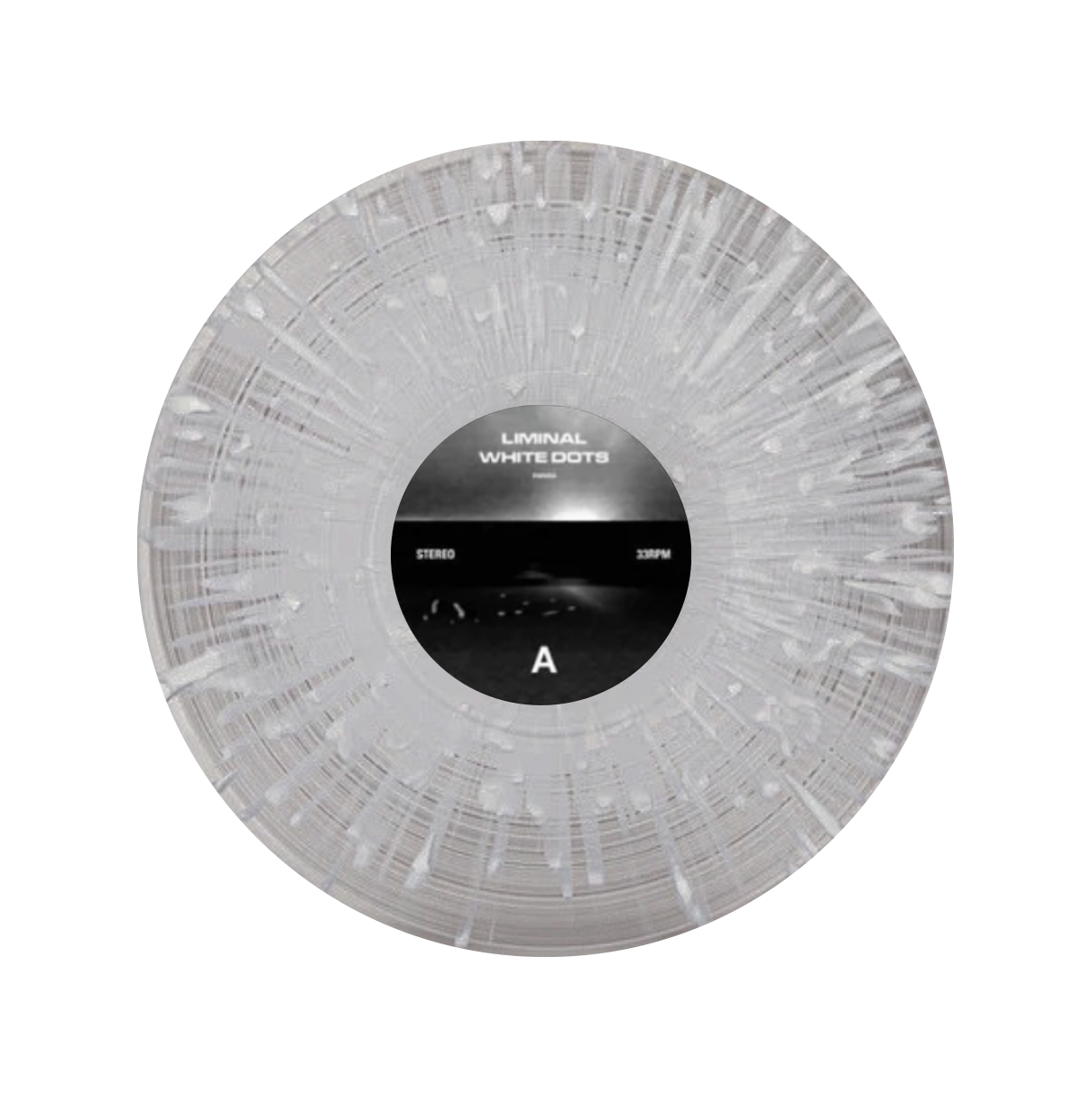 Liminal - White Dots - exclusive clear & white splatter Vinyl LP