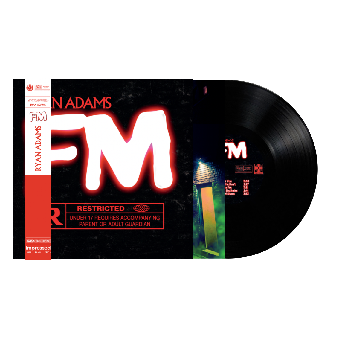 Ryan Adams - FM - Australian Pressing Black Vinyl LP