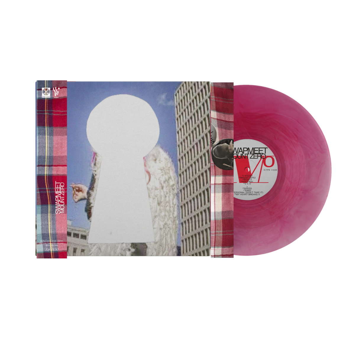 SWAPMEET - Mount Zero - EXCLUSIVE Galaxy Red Vinyl LP + Signed Obi Strip