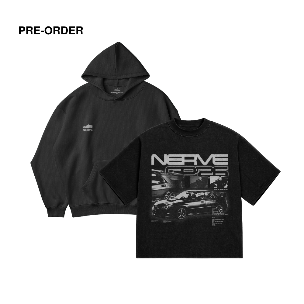 NERVE - GROWING PAINS - HOODIE + T-SHIRT BUNDLE