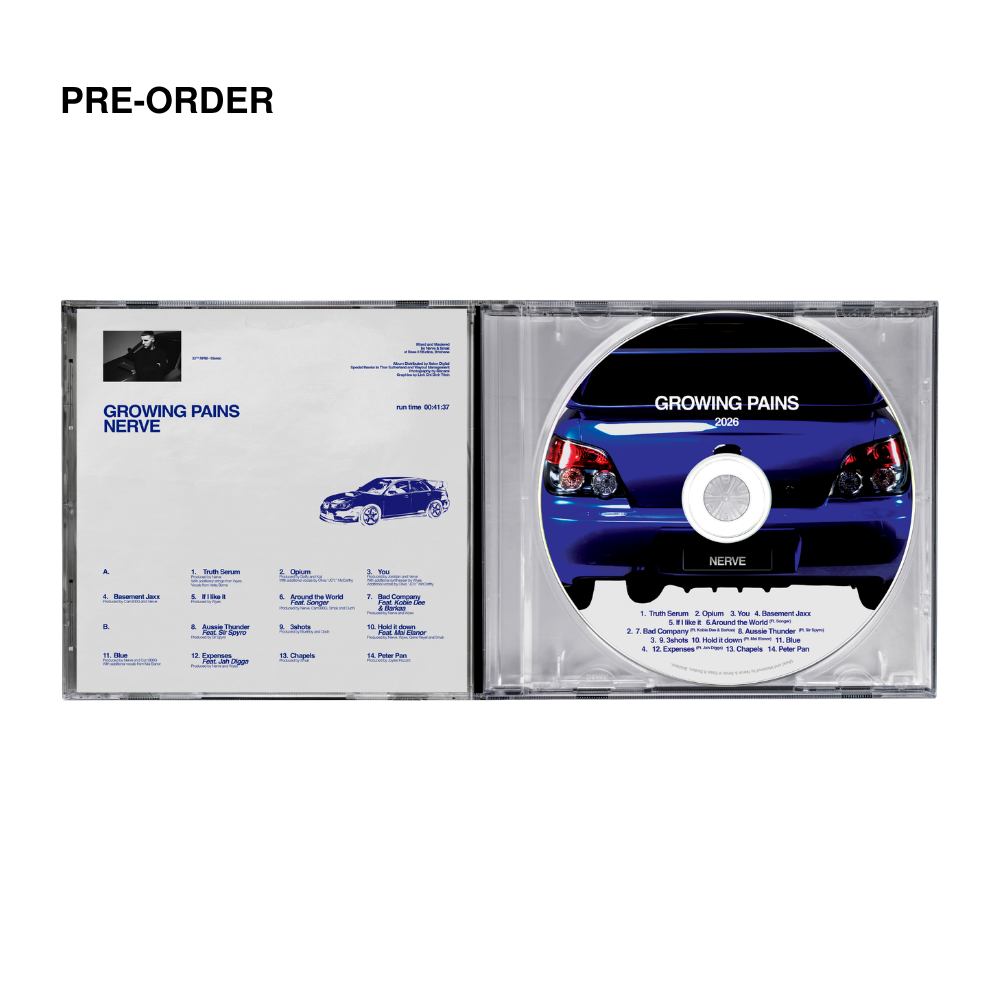 NERVE - GROWING PAINS - CD