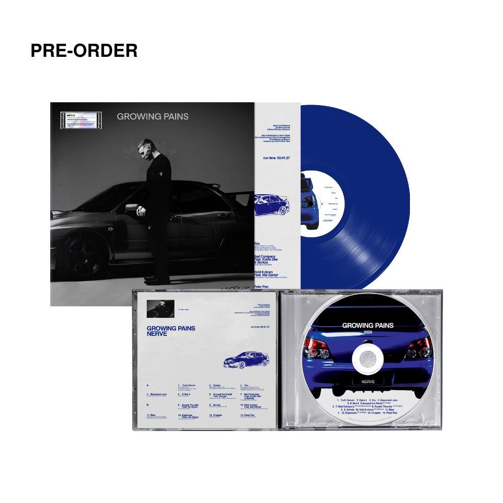 NERVE - GROWING PAINS - VINYL + CD BUNDLE
