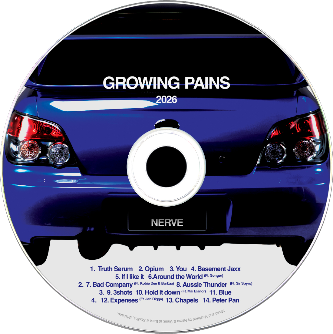 NERVE - GROWING PAINS - CD