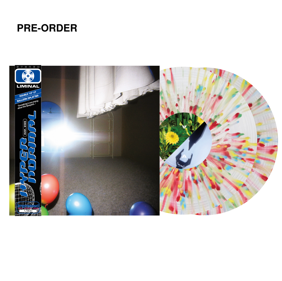 LIMINAL - HYPER NORMAL - WORLD EXCLUSIVE SPLATTER VINYL 2LP
