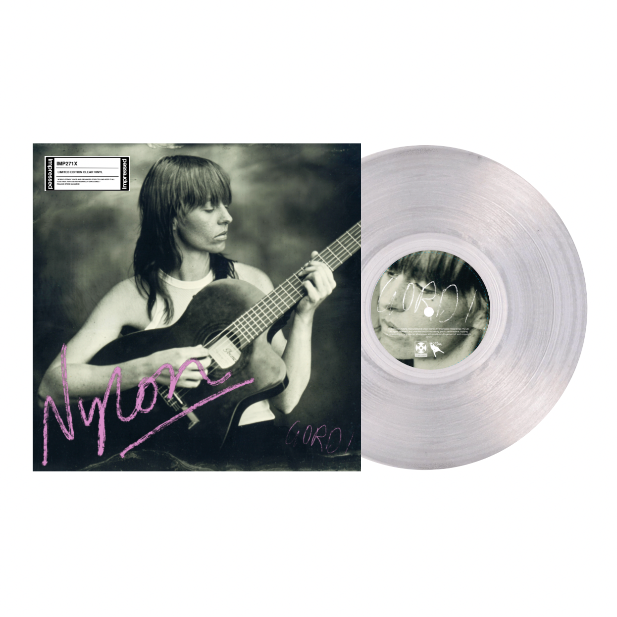 Gordi - Nylon - Exclusive Marble Pink Vinyl Mixtape 12" EP