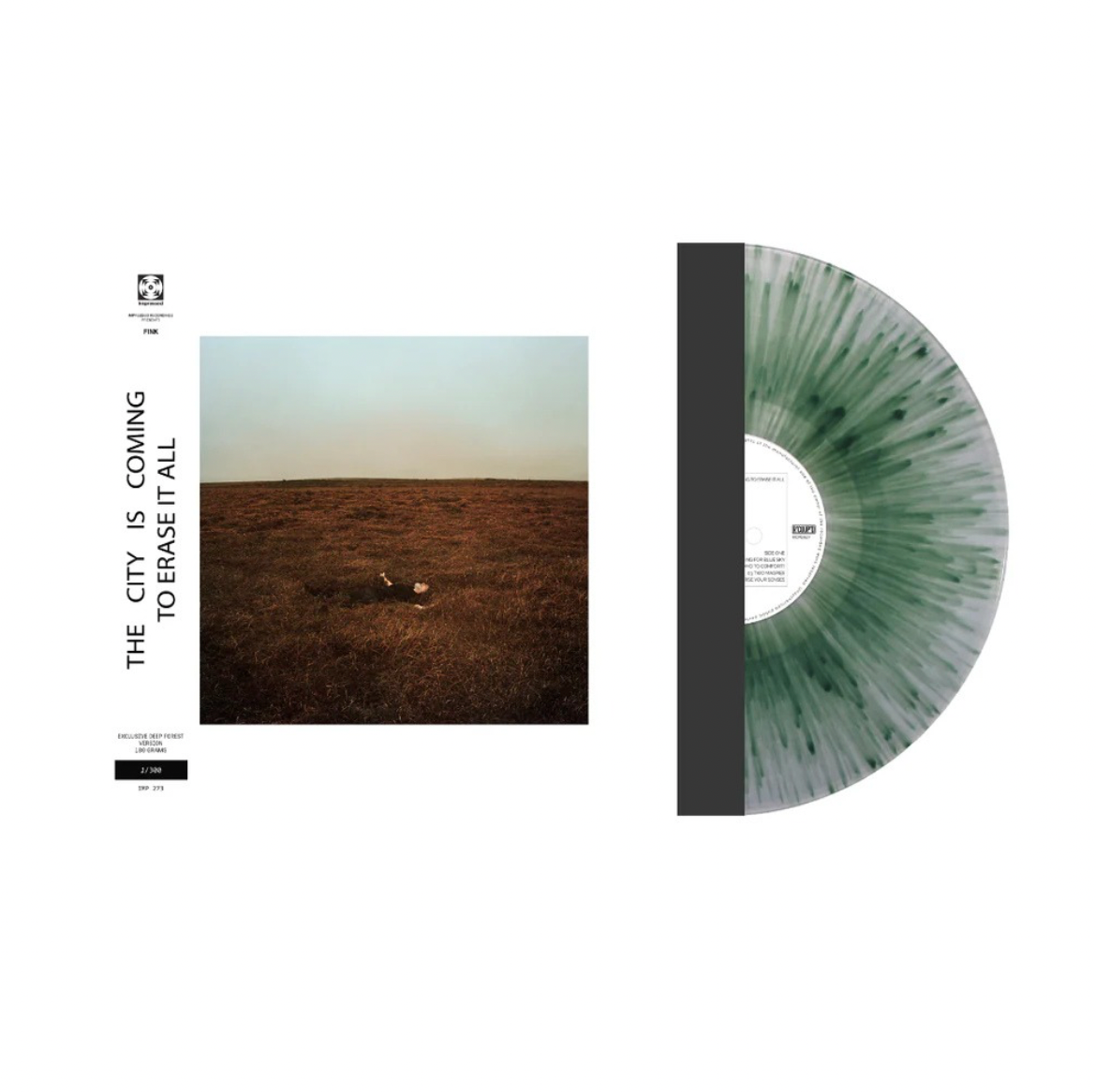 FINK - THE CITY IS COMING TO ERASE IT ALL - EXCLUSIVE AUSTRALIAN VINYL LP