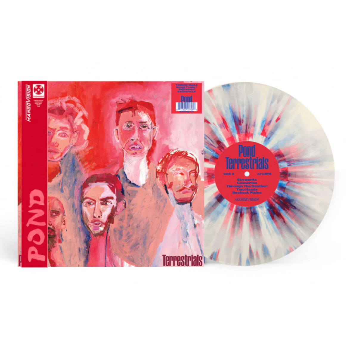 POND - TERRESTRIALS - Radioactive Wave IMPRESSED/ROUGH TRADE EXCLUSIVE Vinyl LP