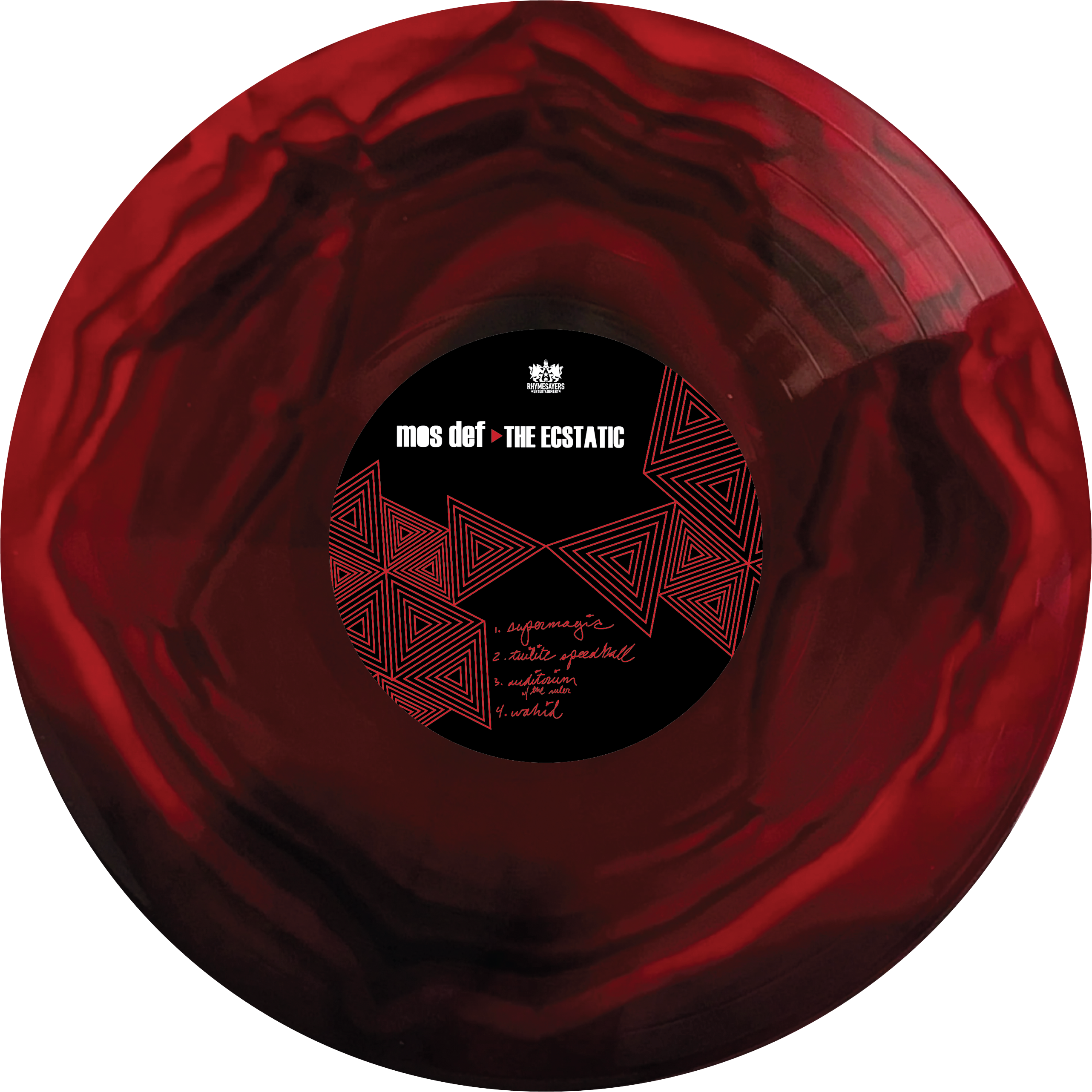 Yasiin Bey - The Ecstatic - World Exclusive 'Red & Black Marble' Double Vinyl LP