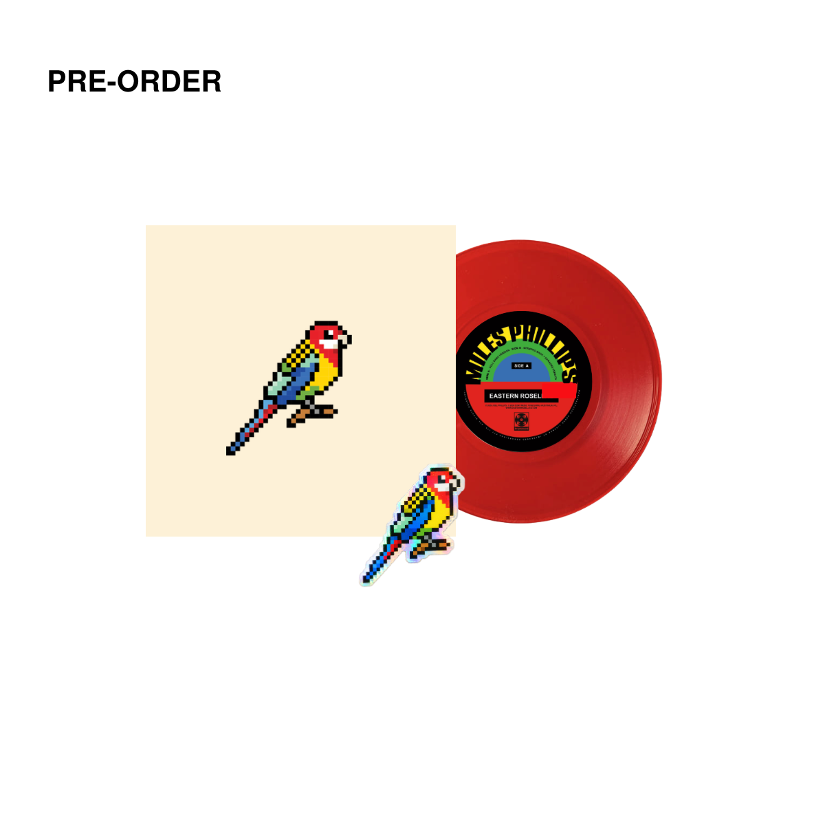 Miles Phillips - Eastern Rosellas -  World Exclusive 7" Vinyl