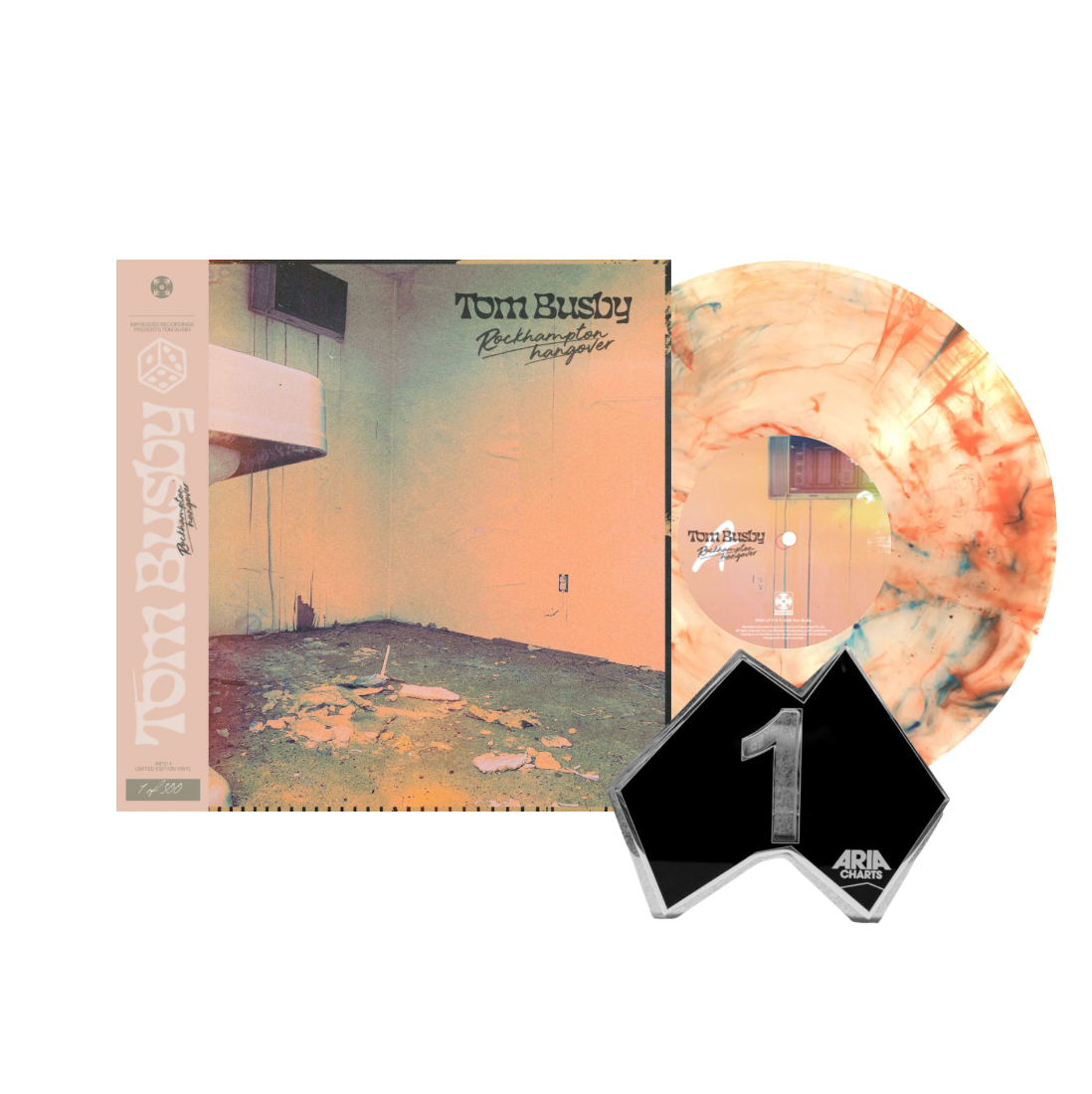 TOM BUSBY - ROCKHAMPTON HANGOVER - VINYL LP